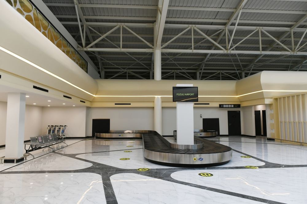 President Ilham Aliyev and President Recep Tayyip Erdogan attend opening ceremony of Fuzuli International Airport (PHOTO)