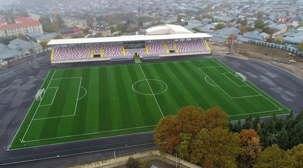 President Ilham Aliyev, First Lady Mehriban Aliyeva attend opening ceremony of Shamakhi city stadium (PHOTO/VIDEO)