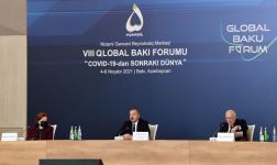 President Ilham Aliyev delivers speech at opening of VIII Global Baku Forum - "The World after COVID-19" (PHOTO/VIDEO)