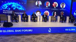 First panel within VIII Global Baku Forum under motto "The world after COVID-19” starts (PHOTO)