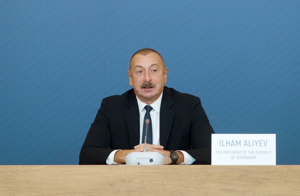 President Ilham Aliyev delivers speech at opening of VIII Global Baku Forum - "The World after COVID-19" (PHOTO/VIDEO)