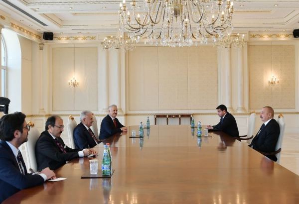 President Ilham Aliyev receives former Turkish PM Binali Yildirim (PHOTO/VIDEO)