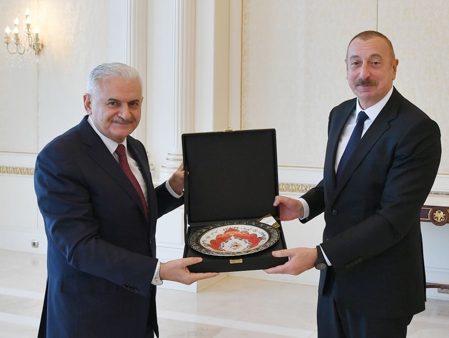 President Ilham Aliyev receives former Turkish PM Binali Yildirim (PHOTO/VIDEO)