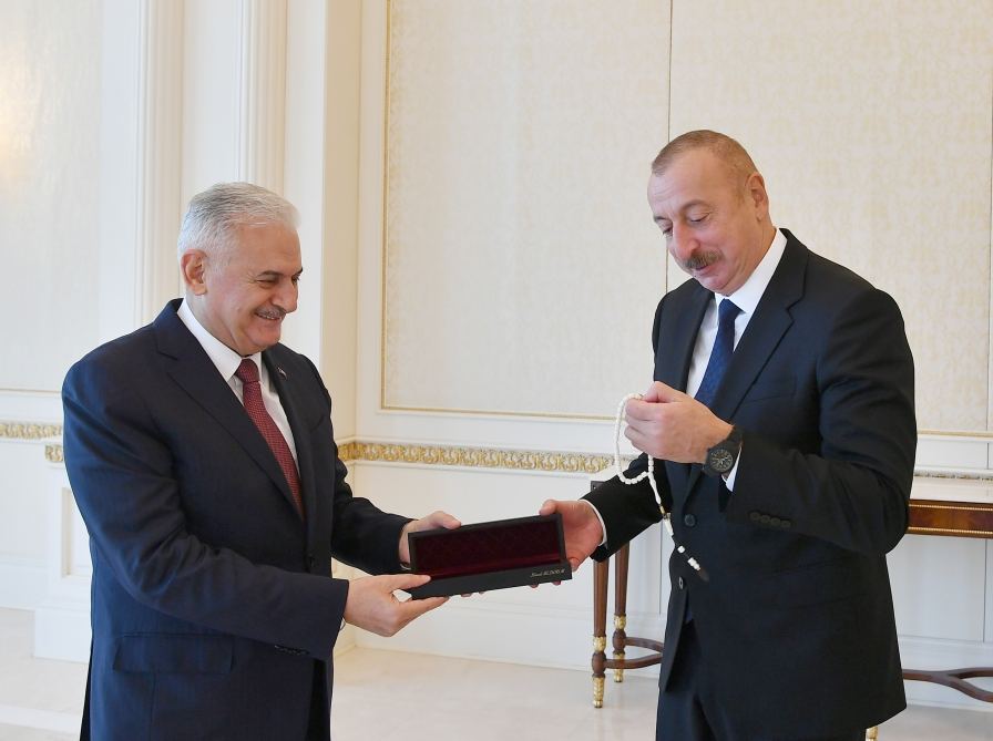 President Ilham Aliyev receives former Turkish PM Binali Yildirim (PHOTO/VIDEO)