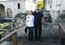 President Ilham Aliyev, First Lady review Heydar Aliyev Foundation’s restoration work in Ashaghi Govhar Agha Mosque in Azerbaijan's Shusha (PHOTO/VIDEO)
