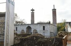 President Ilham Aliyev, First Lady review Heydar Aliyev Foundation’s restoration work in Ashaghi Govhar Agha Mosque in Azerbaijan's Shusha (PHOTO/VIDEO)