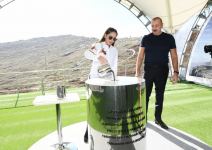President Ilham Aliyev, First Lady Mehriban Aliyeva lay foundation for Shusha radio and TV station (PHOTO/VIDEO)