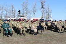 President, Commander-in-Chief of Armed Forces Ilham Aliyev makes speech in front of servicemen in Shusha (PHOTO/VIDEO)