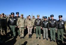 President, Commander-in-Chief of Armed Forces Ilham Aliyev makes speech in front of servicemen in Shusha (PHOTO/VIDEO)