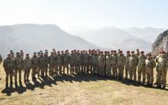 President, Commander-in-Chief of Armed Forces Ilham Aliyev makes speech in front of servicemen in Shusha (PHOTO/VIDEO)