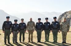 President, Commander-in-Chief of Armed Forces Ilham Aliyev makes speech in front of servicemen in Shusha (PHOTO/VIDEO)