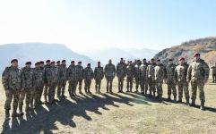President, Commander-in-Chief of Armed Forces Ilham Aliyev makes speech in front of servicemen in Shusha (PHOTO/VIDEO)