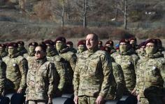 President, Commander-in-Chief of Armed Forces Ilham Aliyev makes speech in front of servicemen in Shusha (PHOTO/VIDEO)