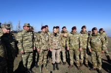 President, Commander-in-Chief of Armed Forces Ilham Aliyev makes speech in front of servicemen in Shusha (PHOTO/VIDEO)