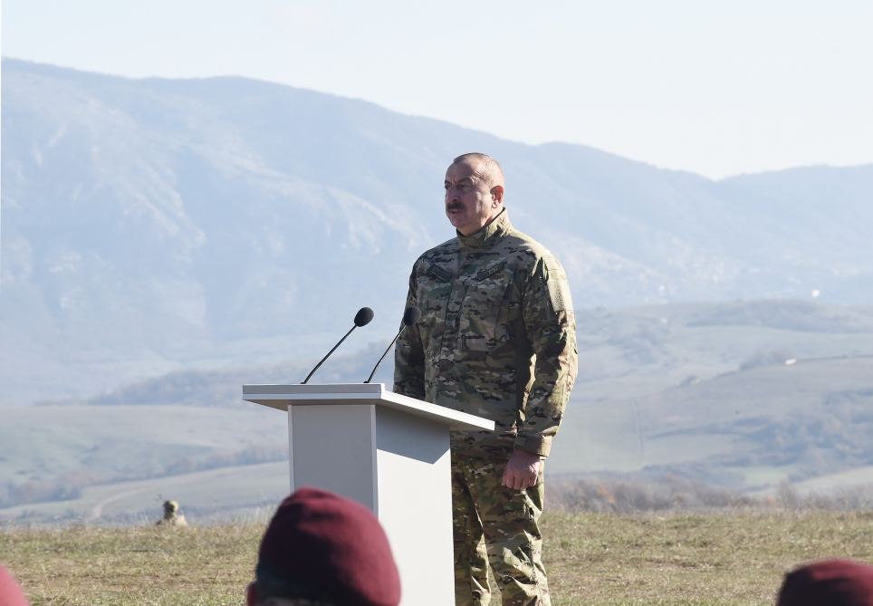 If we depended on any other power, they would never allowed us to fulfill this glorious mission - President Aliyev