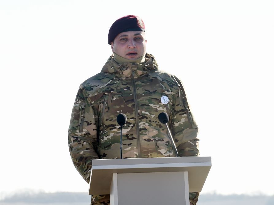 President, Commander-in-Chief of Armed Forces Ilham Aliyev makes speech in front of servicemen in Shusha (PHOTO/VIDEO)