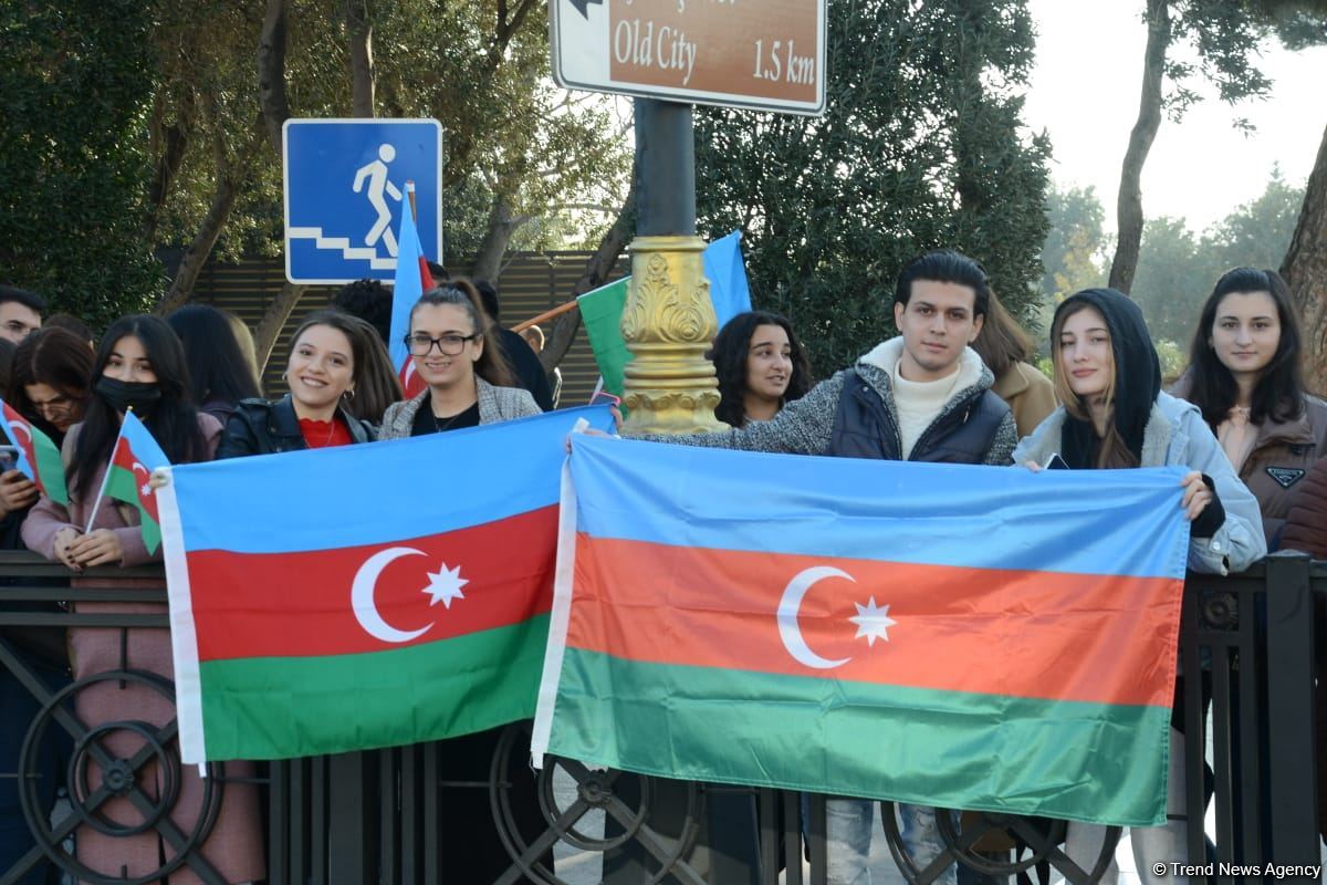 Victory march and flash mob held in Baku (PHOTO/VIDEO)