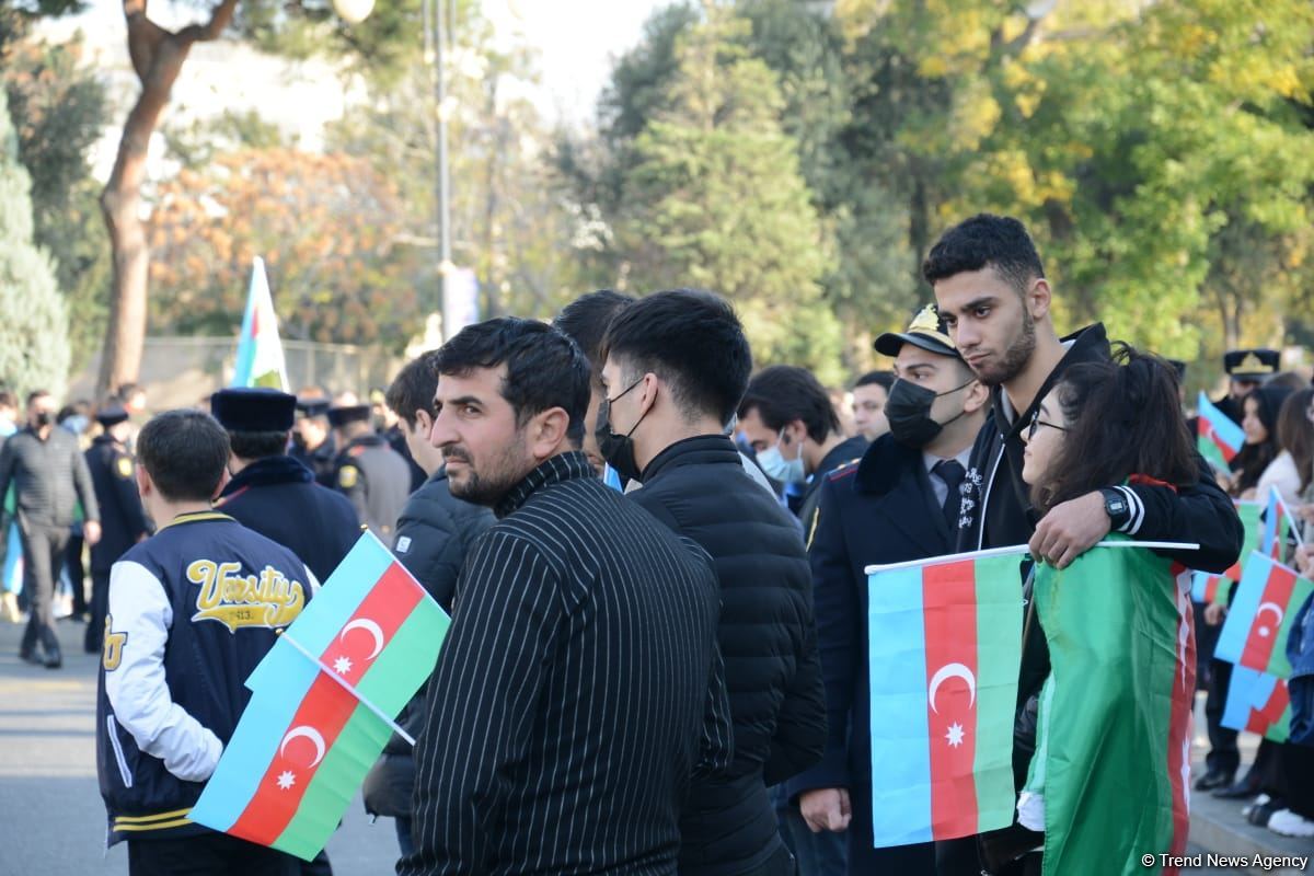 Victory march and flash mob held in Baku (PHOTO/VIDEO)