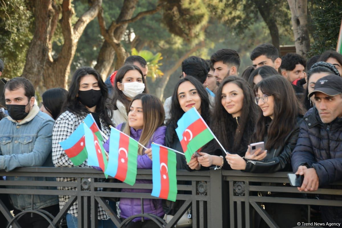 Victory march and flash mob held in Baku (PHOTO/VIDEO)