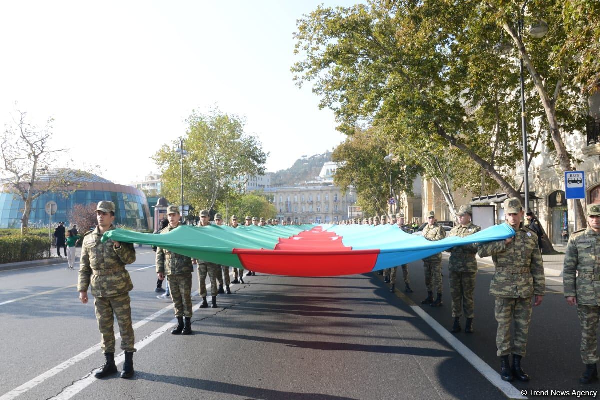 Victory march and flash mob held in Baku (PHOTO/VIDEO)