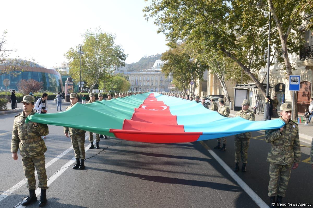 Victory march and flash mob held in Baku (PHOTO/VIDEO)