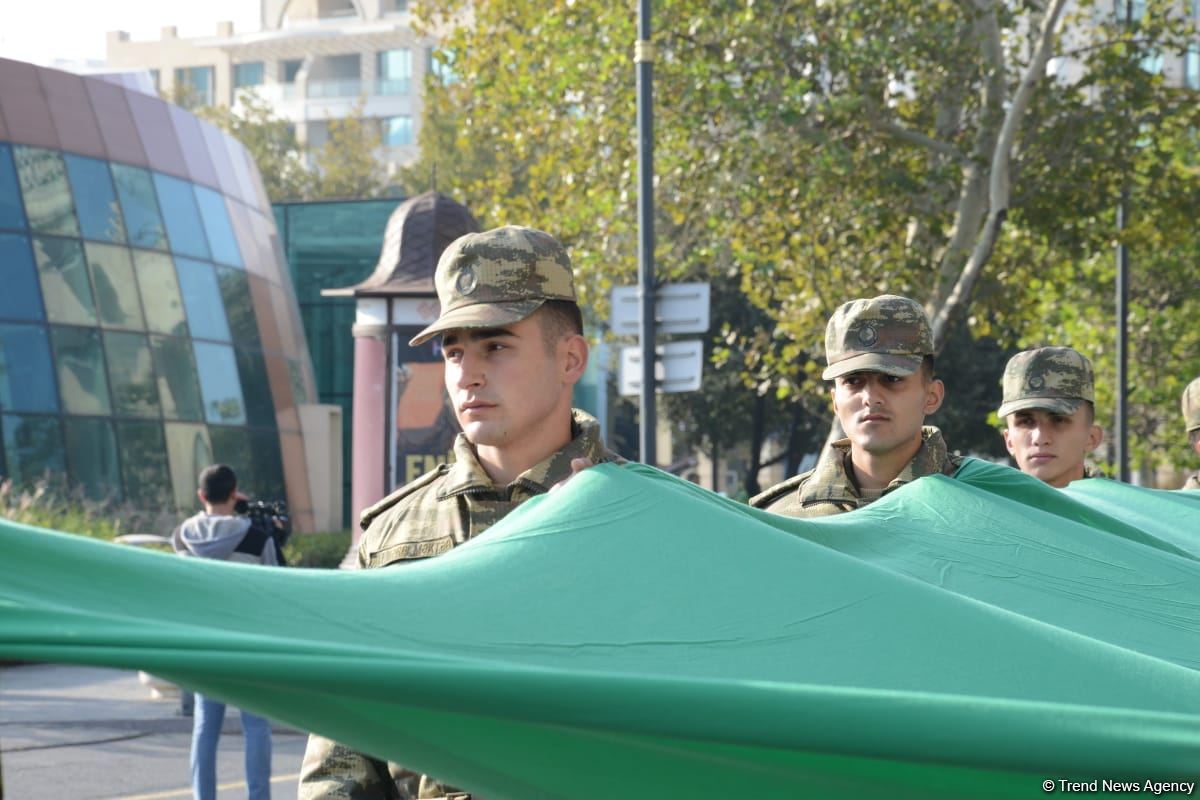 Victory march and flash mob held in Baku (PHOTO/VIDEO)