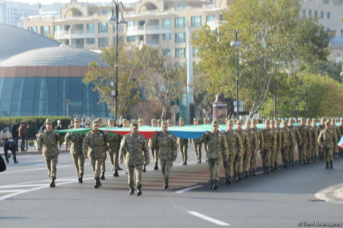 Victory march and flash mob held in Baku (PHOTO/VIDEO)