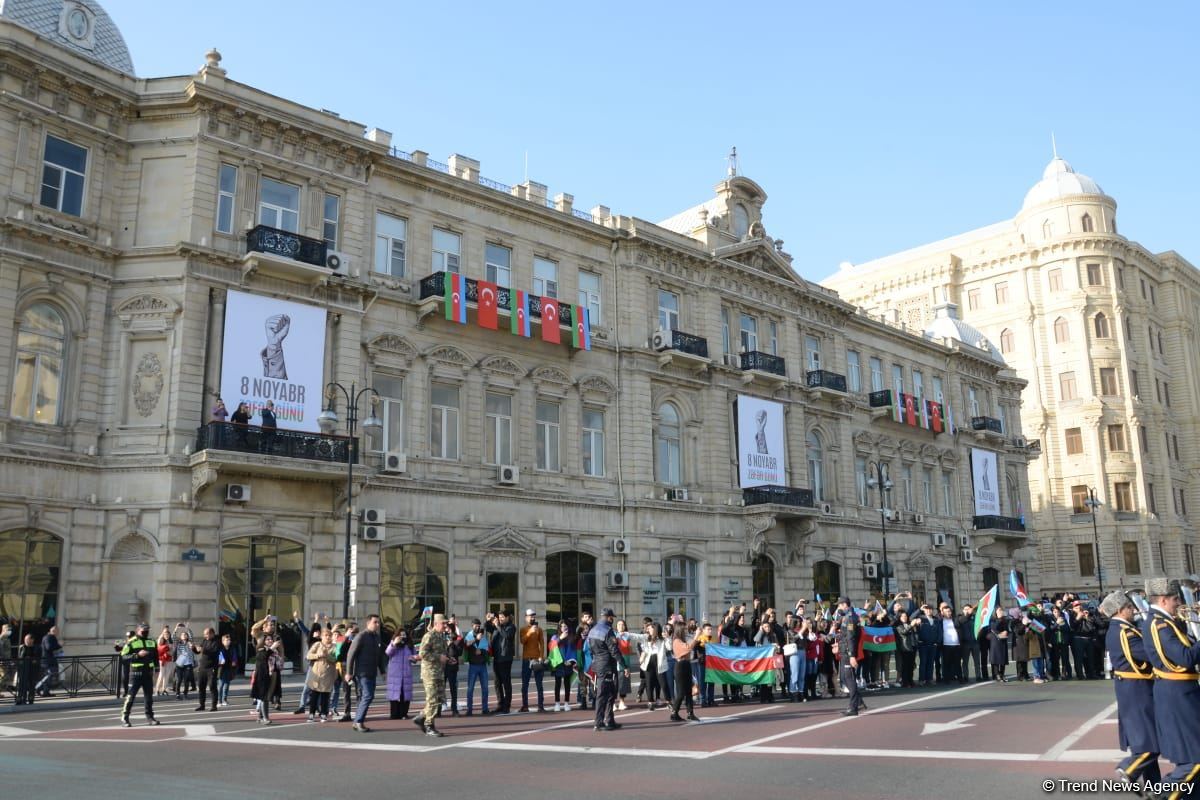 Victory march and flash mob held in Baku (PHOTO/VIDEO)