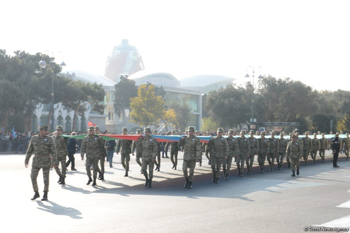 Victory march and flash mob held in Baku (PHOTO/VIDEO)