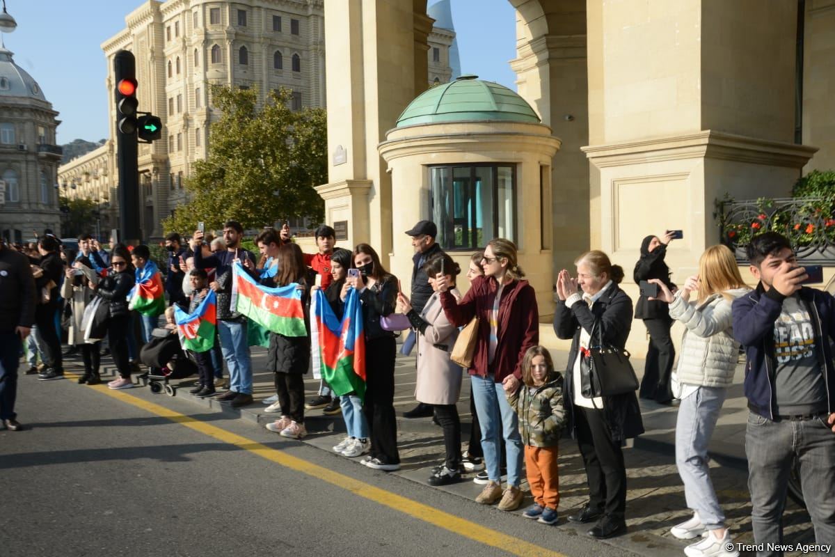 Victory march and flash mob held in Baku (PHOTO/VIDEO)