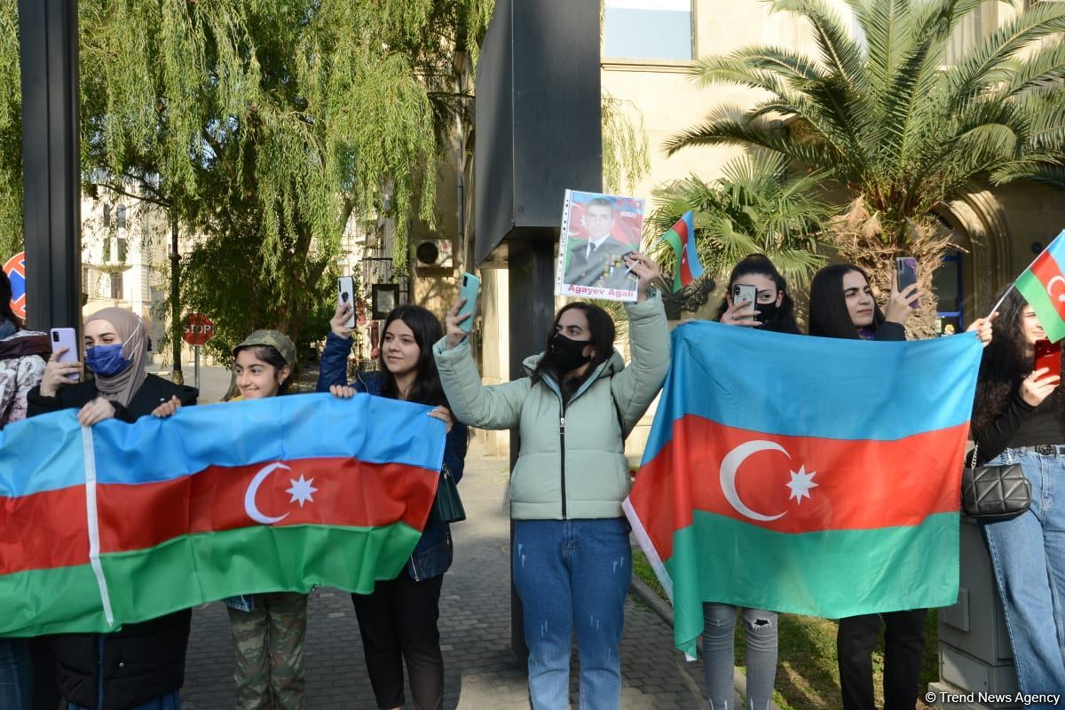 Victory march and flash mob held in Baku (PHOTO/VIDEO)