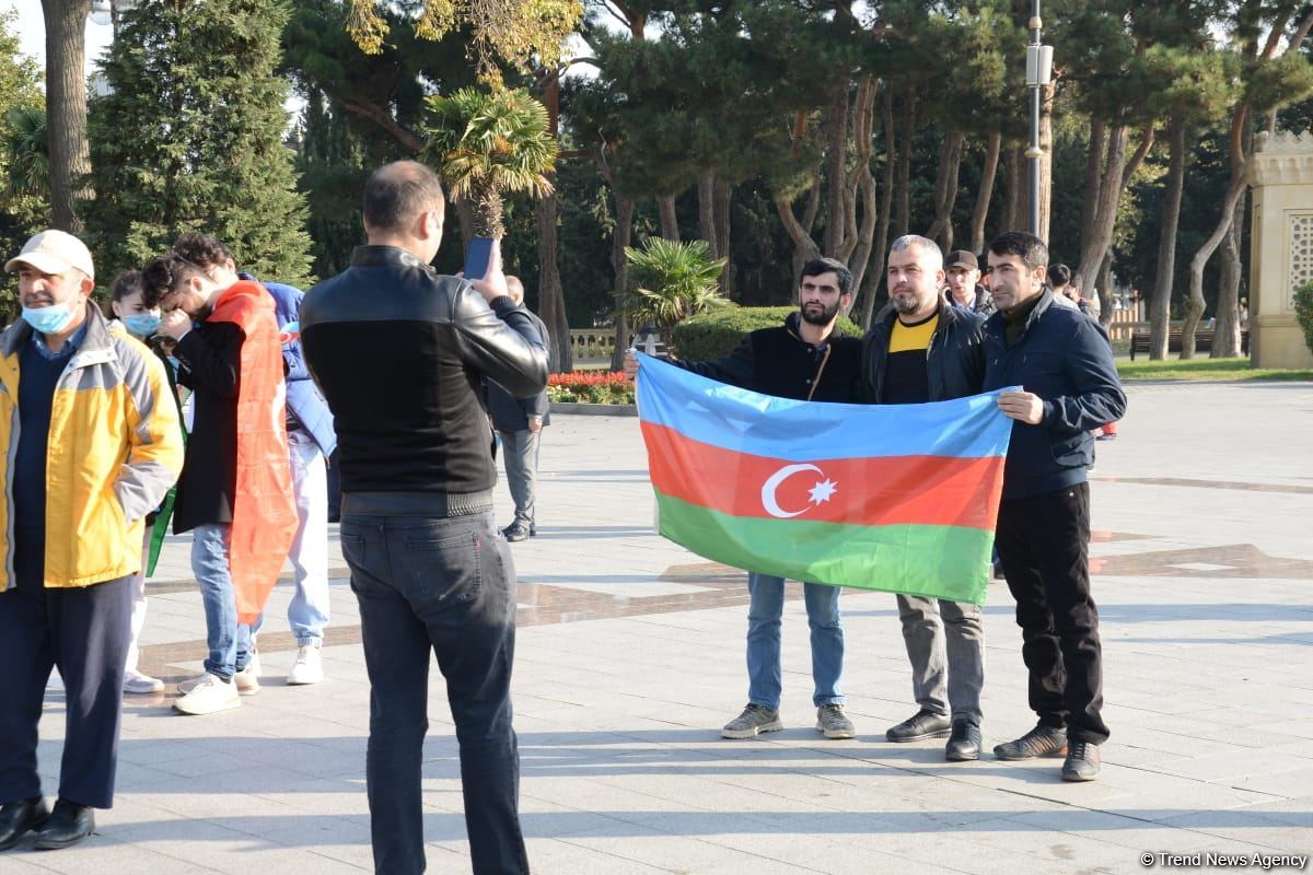 Victory march and flash mob held in Baku (PHOTO/VIDEO)