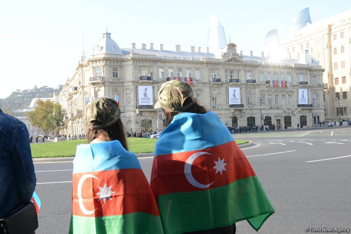 Victory march and flash mob held in Baku (PHOTO/VIDEO)