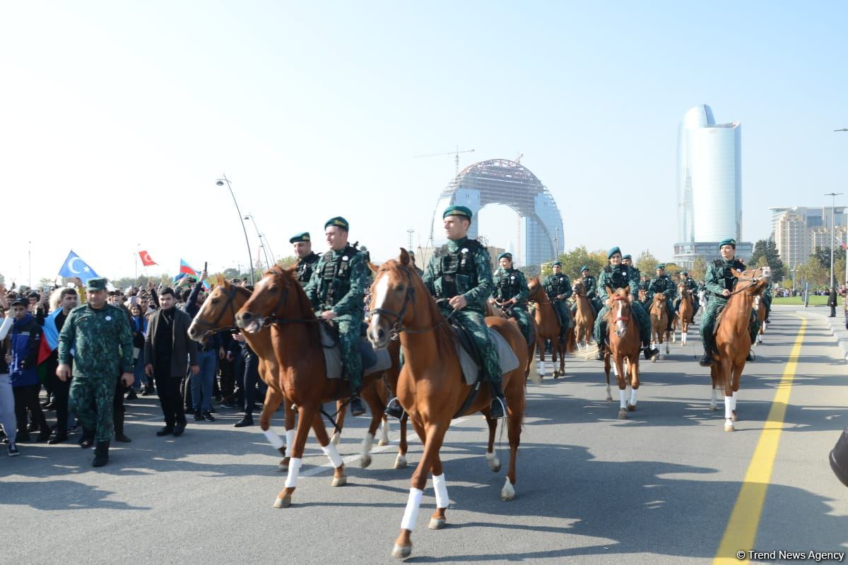 Victory march and flash mob held in Baku (PHOTO/VIDEO)