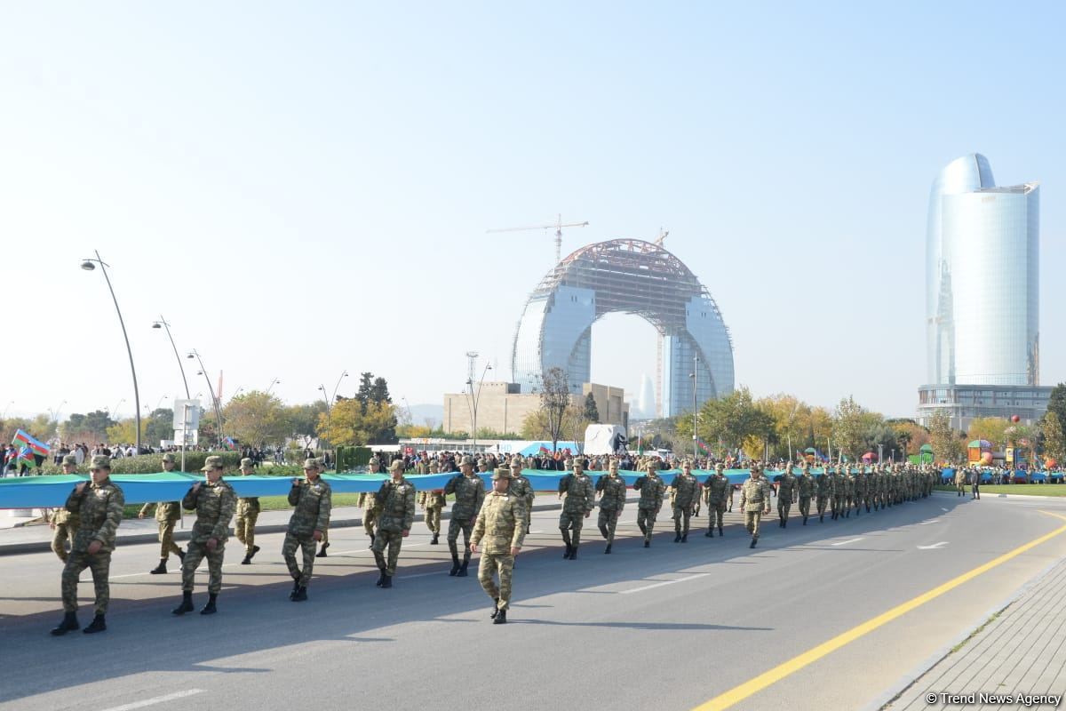 Victory march and flash mob held in Baku (PHOTO/VIDEO)