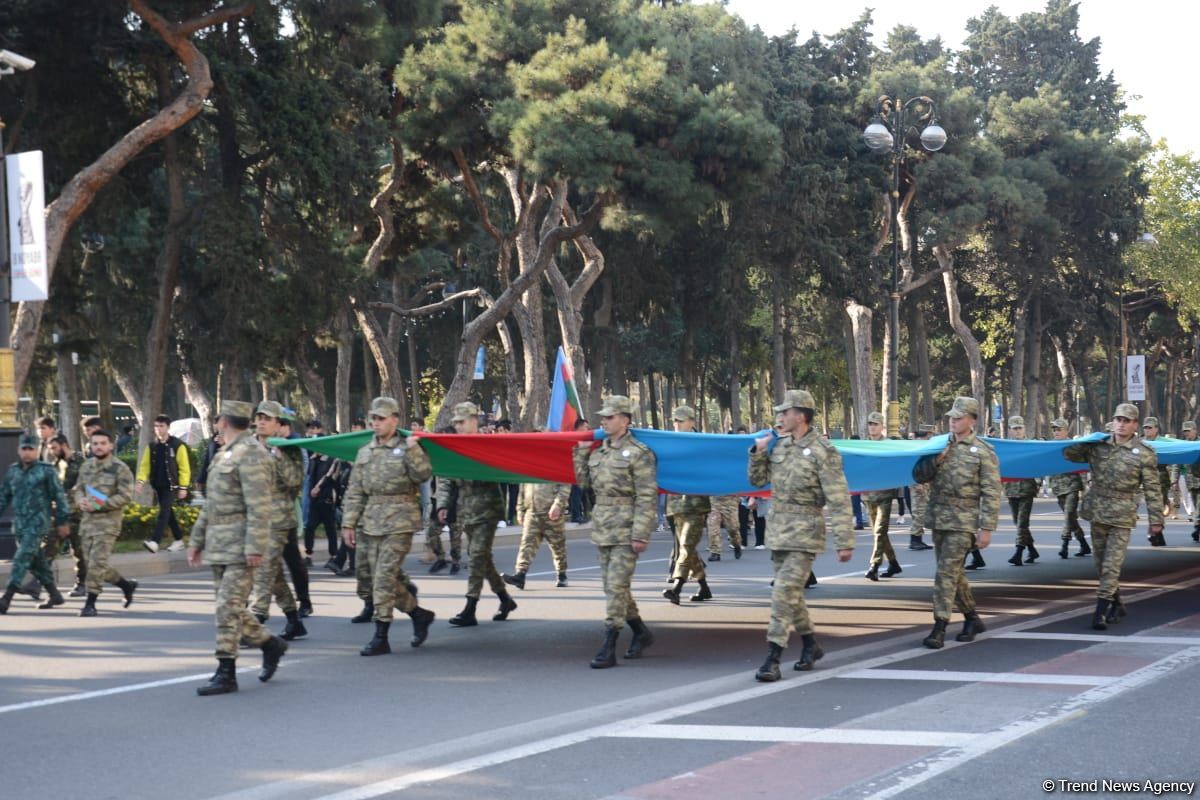 Victory march and flash mob held in Baku (PHOTO/VIDEO)