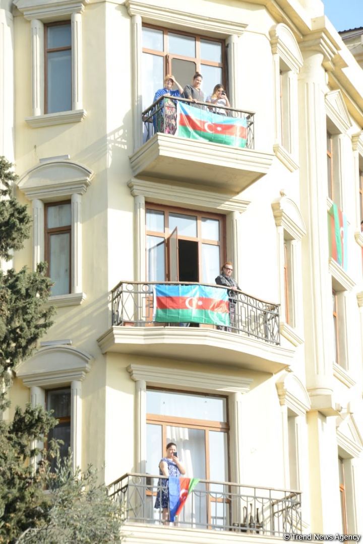 Victory march and flash mob held in Baku (PHOTO/VIDEO)