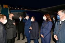 President Ilham Aliyev arrives in Turkey (PHOTO/VIDEO)