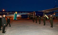 President Ilham Aliyev arrives in Turkey (PHOTO/VIDEO)