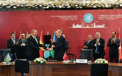 President Ilham Aliyev awarded Supreme Order of Turkic World (PHOTO/VIDEO)