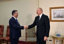 President Ilham Aliyev meets with Kyrgyz President Sadyr Japarov in Istanbul (PHOTO/VIDEO)