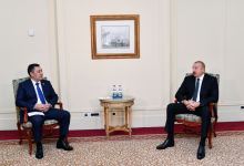 President Ilham Aliyev meets with Kyrgyz President Sadyr Japarov in Istanbul (PHOTO/VIDEO)