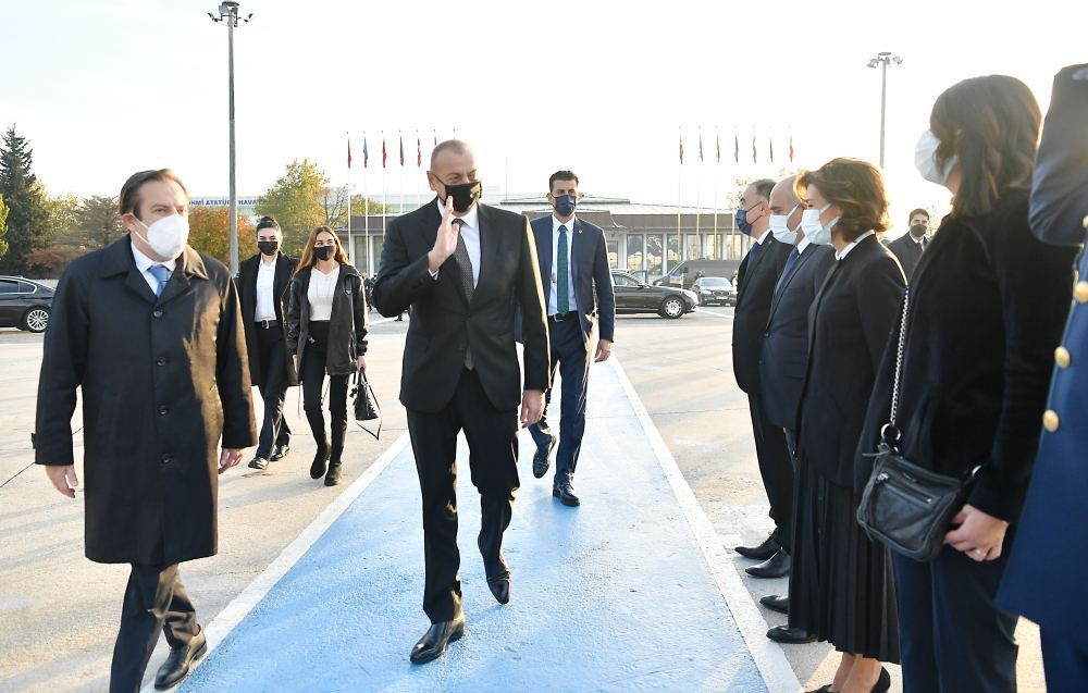 Visit of President Ilham Aliyev to Turkey ends (PHOTO/VIDEO)
