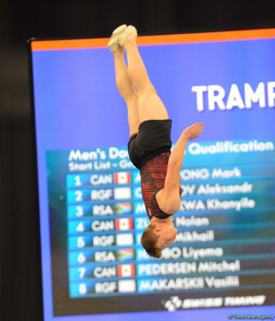 Best moments of first day of 35th FIG Trampoline Gymnastics World Championships in Baku (PHOTO)