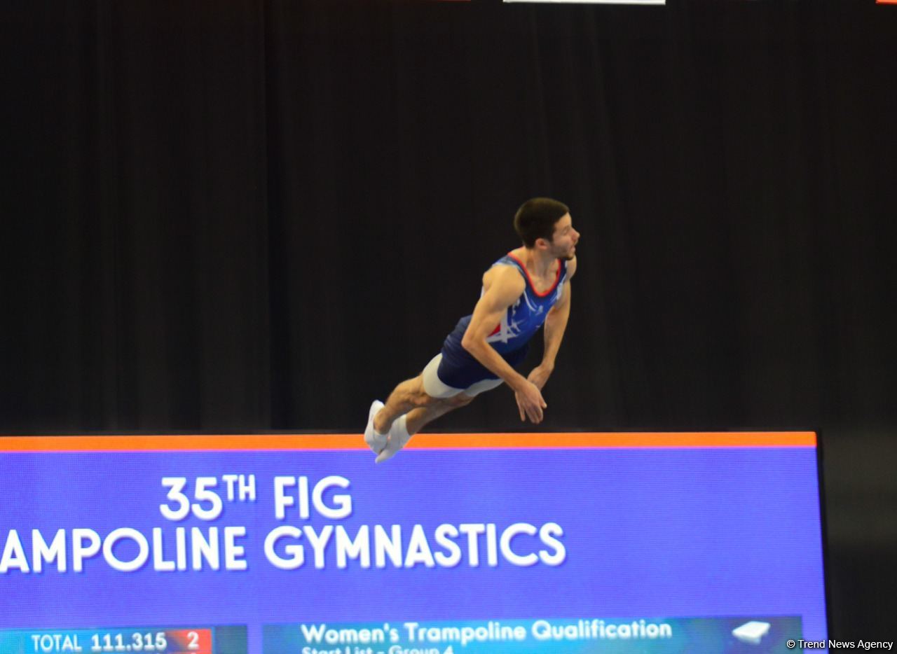Best moments of first day of 35th FIG Trampoline Gymnastics World Championships in Baku (PHOTO)