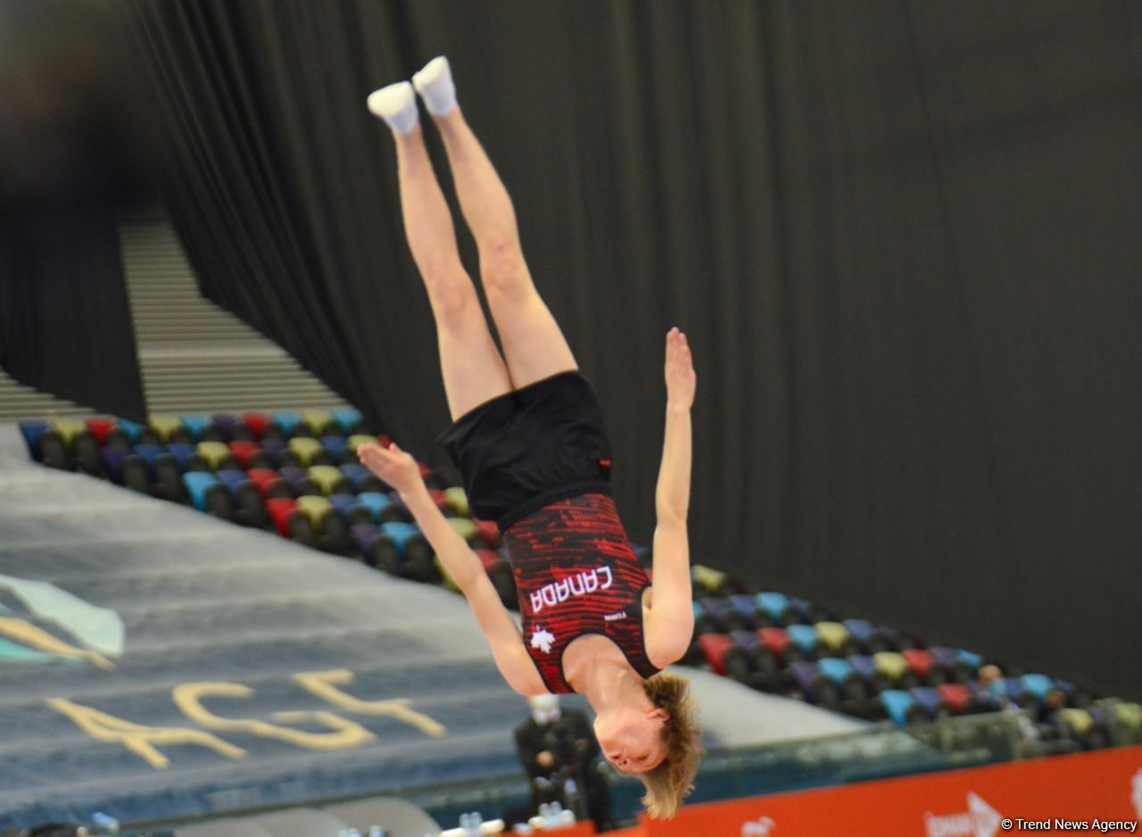 Best moments of first day of 35th FIG Trampoline Gymnastics World Championships in Baku (PHOTO)