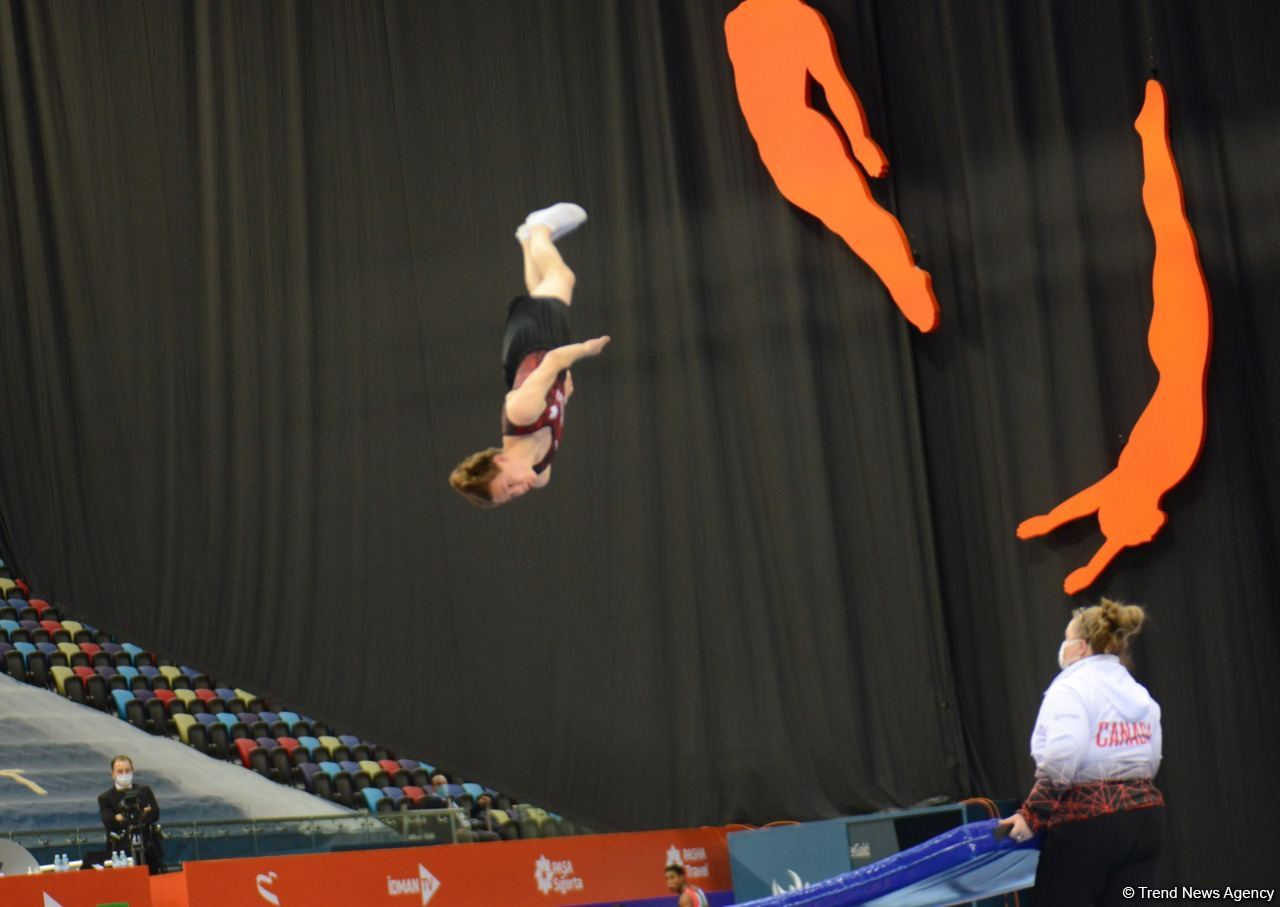 Best moments of first day of 35th FIG Trampoline Gymnastics World Championships in Baku (PHOTO)