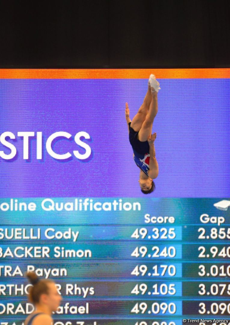 Best moments of first day of 35th FIG Trampoline Gymnastics World Championships in Baku (PHOTO)