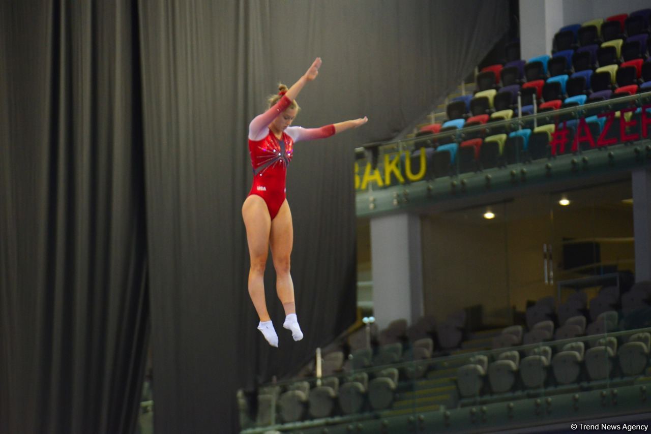 Best moments of first day of 35th FIG Trampoline Gymnastics World Championships in Baku (PHOTO)