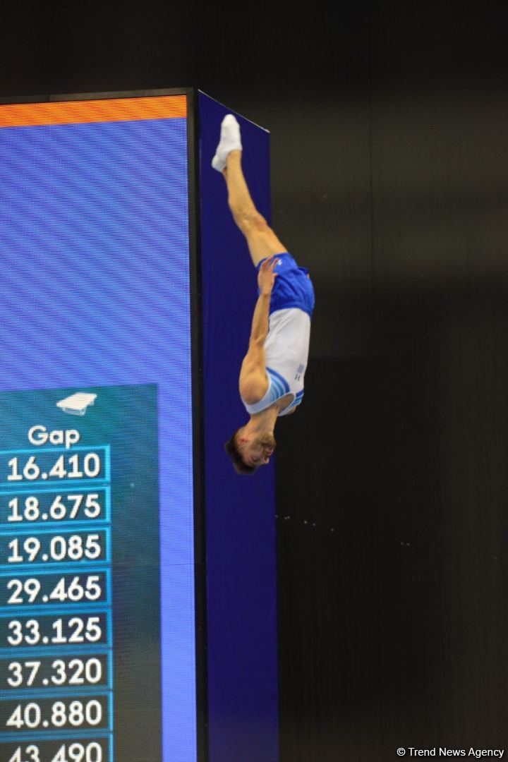 Best moments of first day of 35th FIG Trampoline Gymnastics World Championships in Baku (PHOTO)